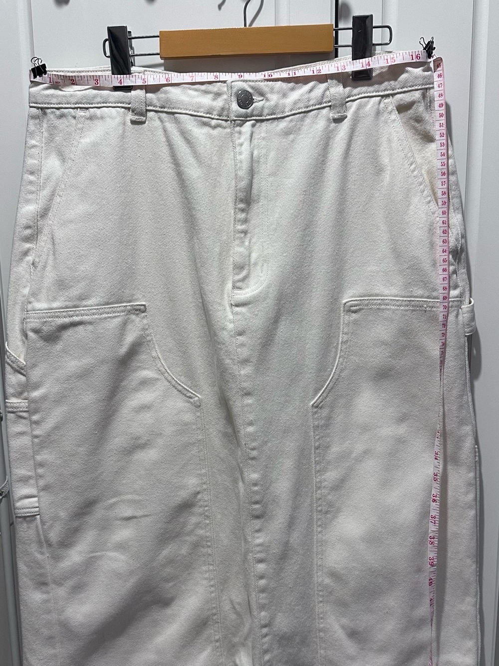 Obey Carpenter Jean Skirt Size 32 Streetwear Workwear/Utility Relax Fit Fall